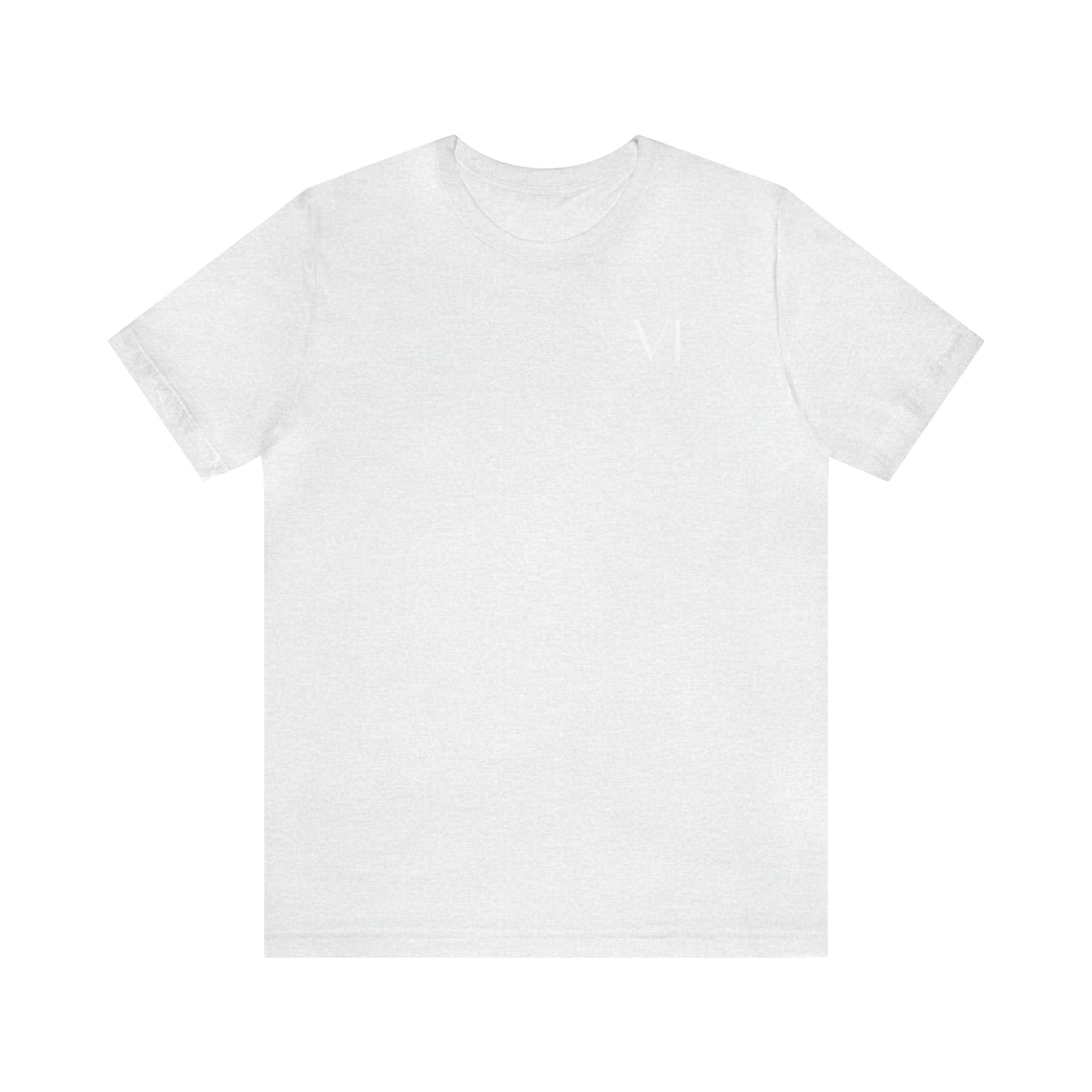 VIR Definition Short Sleeve Tee White Text
