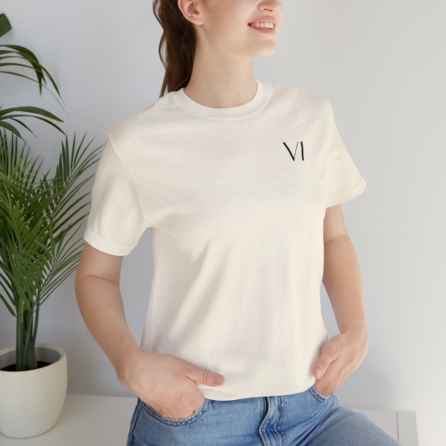 VIRAGO Definition Short Sleeve Tee Black Text