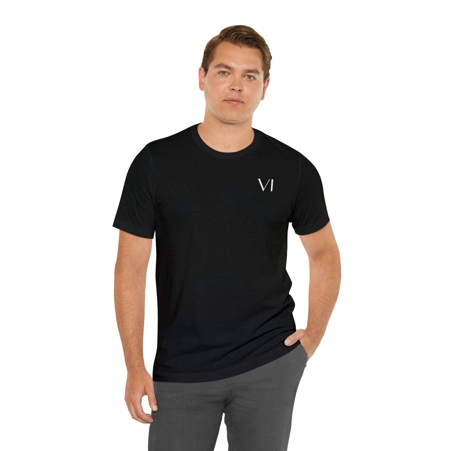 VIR Definition Short Sleeve Tee White Text