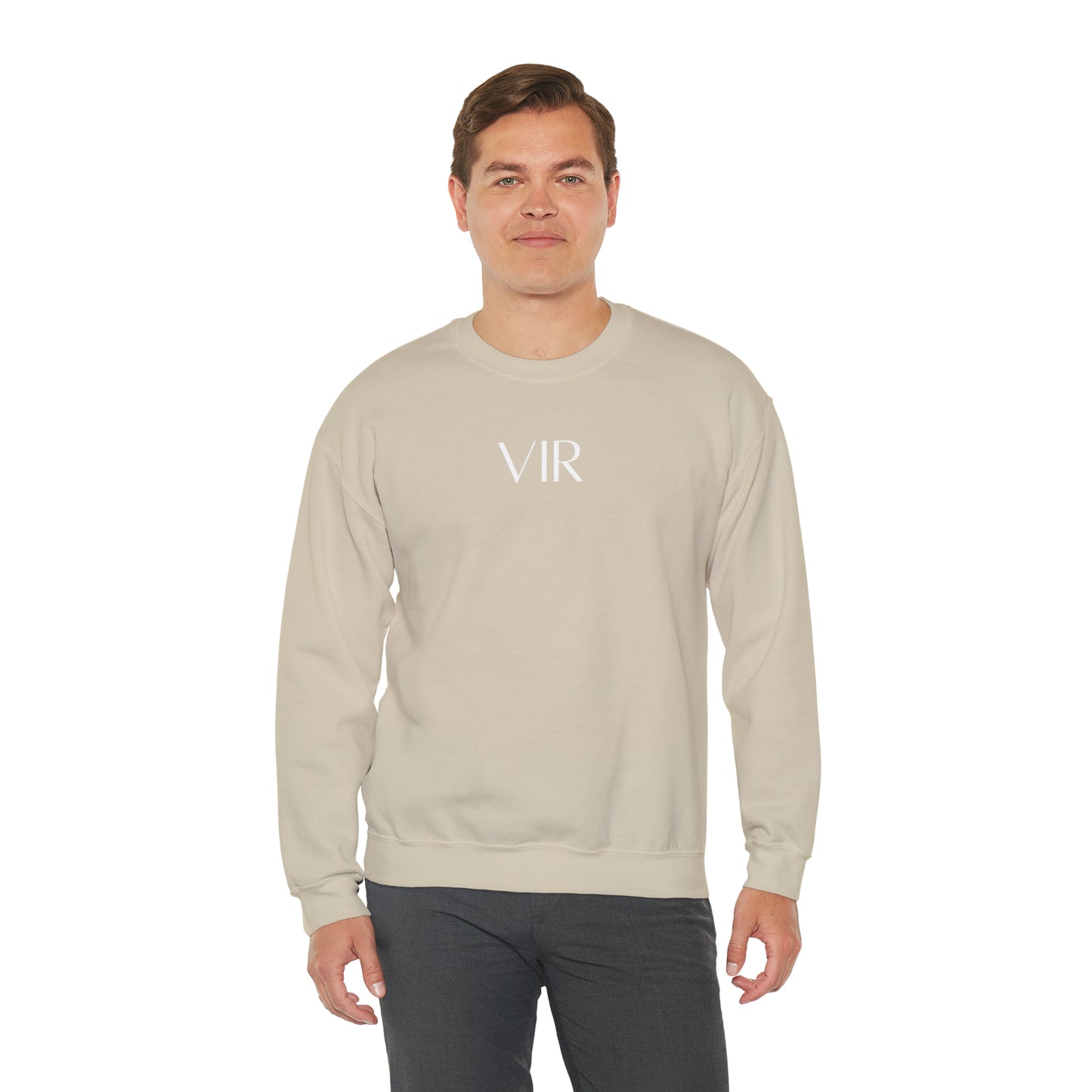 VIR Sweatshirt White Text