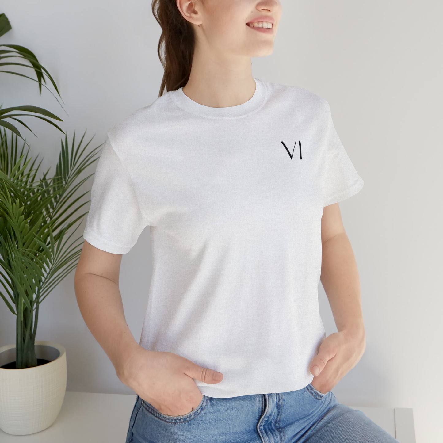 VIRAGO Definition Short Sleeve Tee Black Text