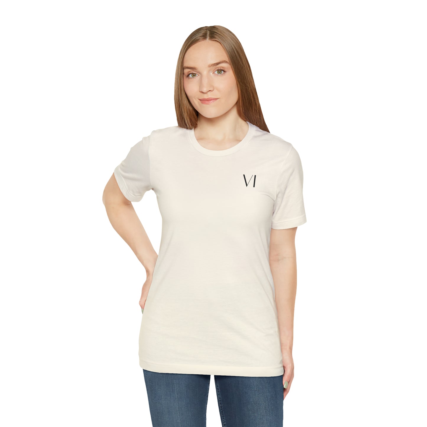 VIRAGO Definition Short Sleeve Tee Black Text