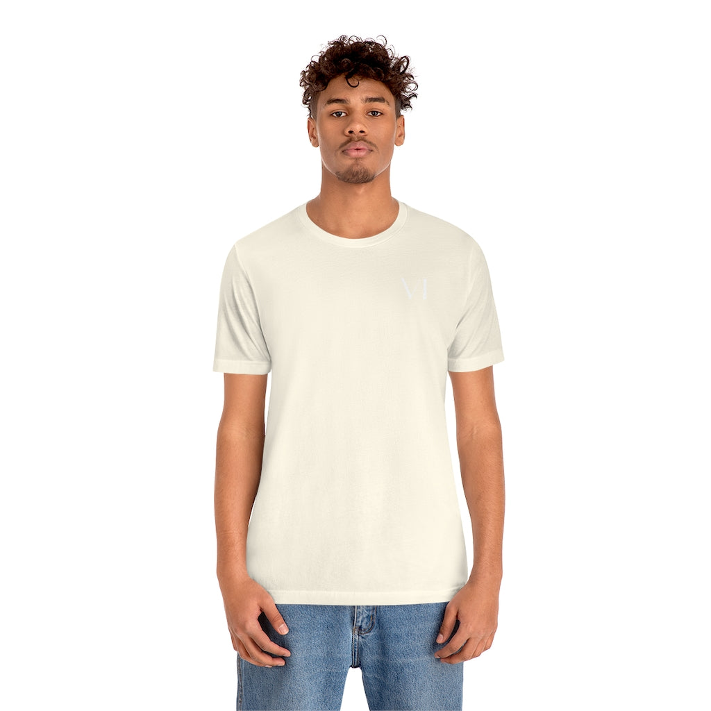 VIRAGO Definition Short Sleeve Tee White Text