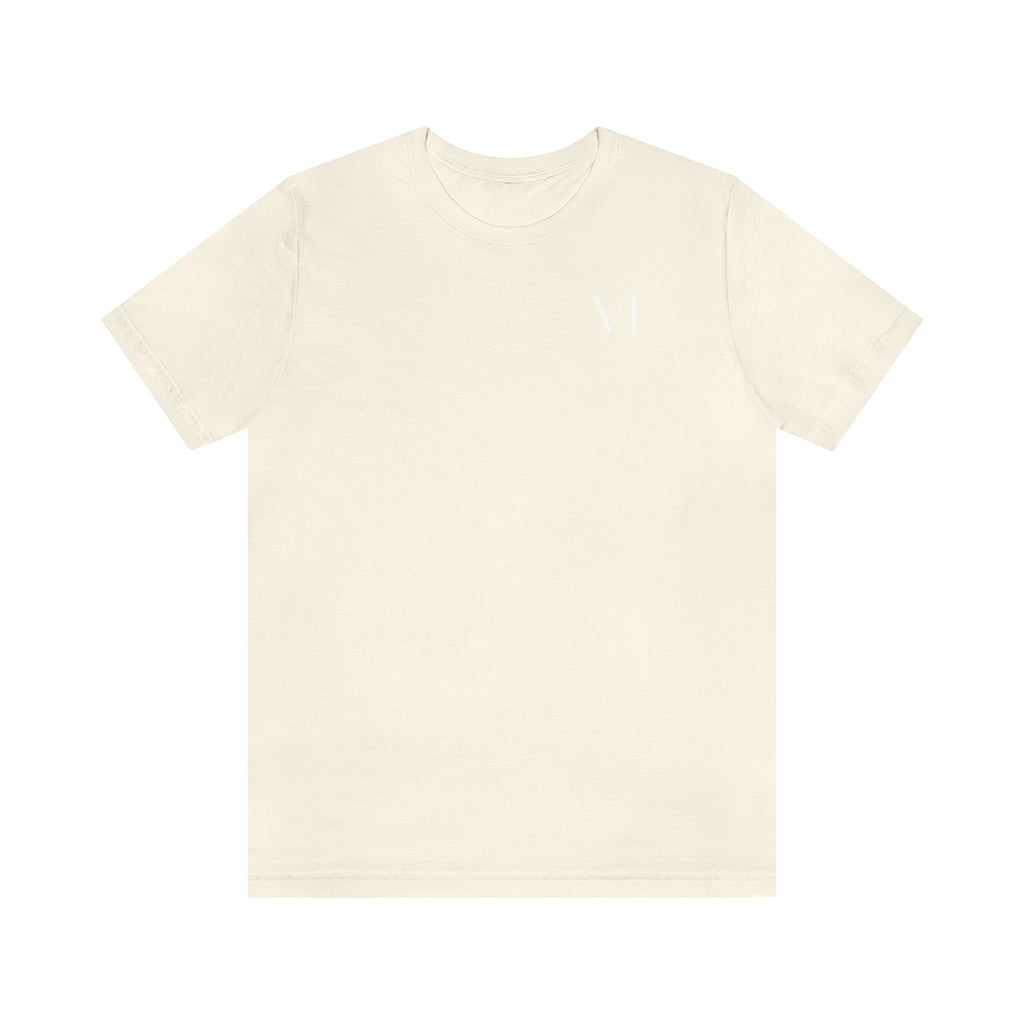 VIRAGO Definition Short Sleeve Tee White Text