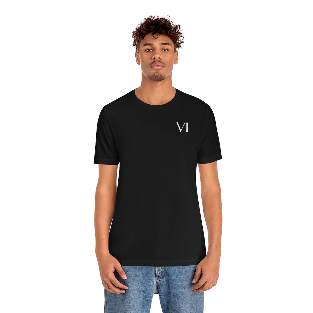 VIRAGO Definition Short Sleeve Tee White Text