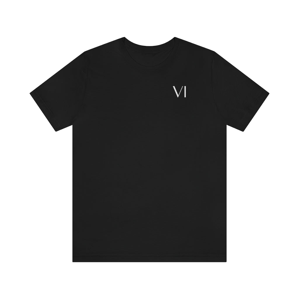 VIRAGO Definition Short Sleeve Tee White Text