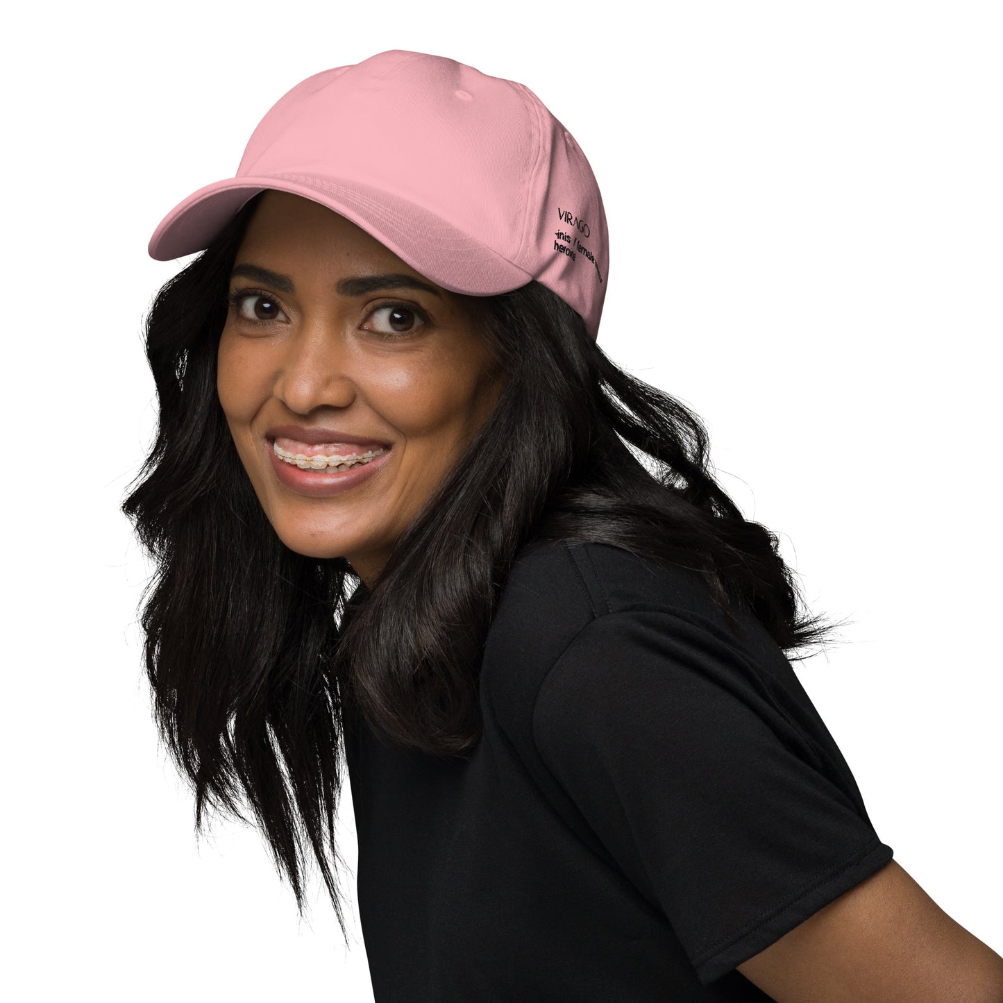 Pink Virago Embroidered Hat