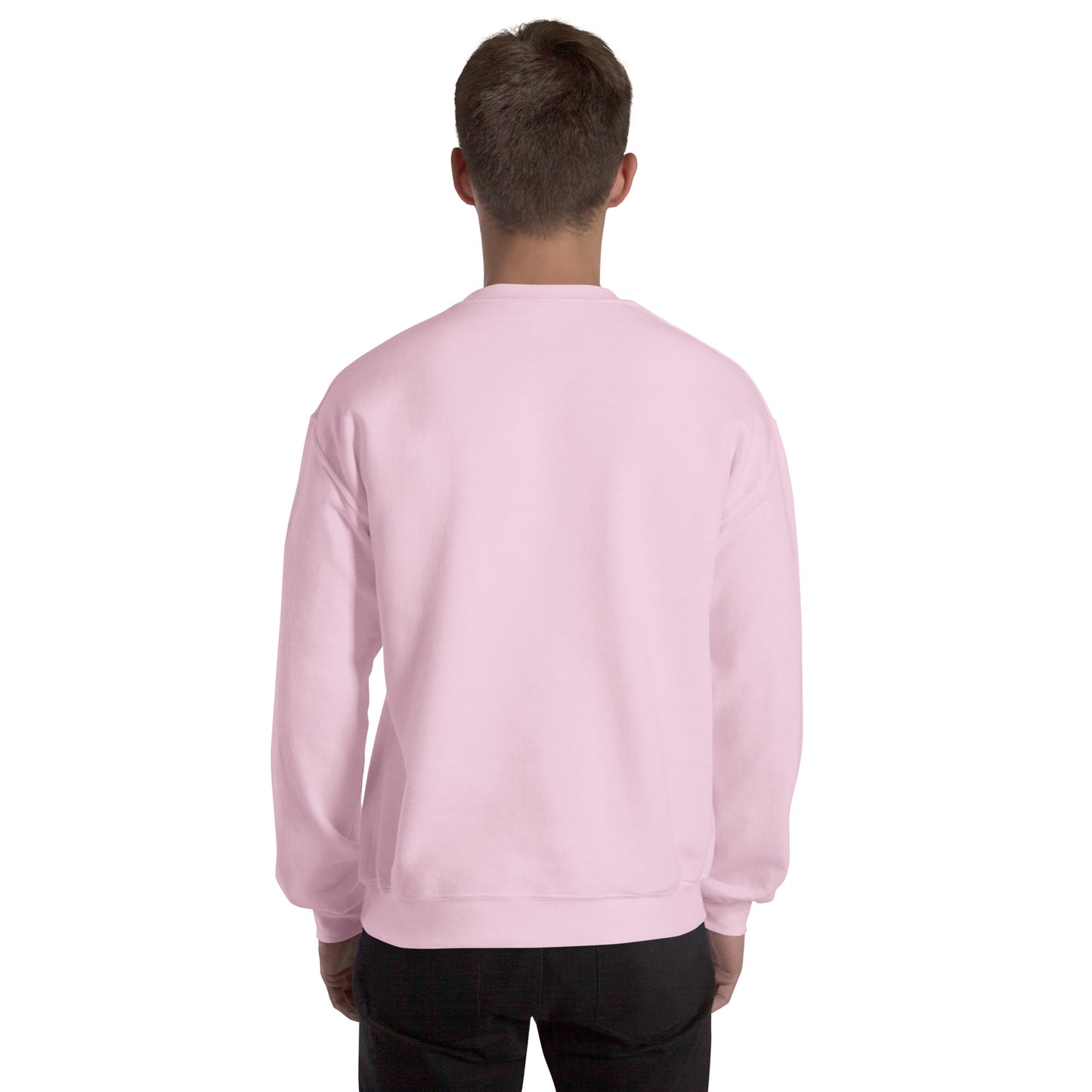 Spring Pastels VIR Embroidered Sweatshirt White Text