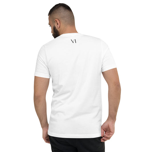 VI V-Neck T-Shirt White